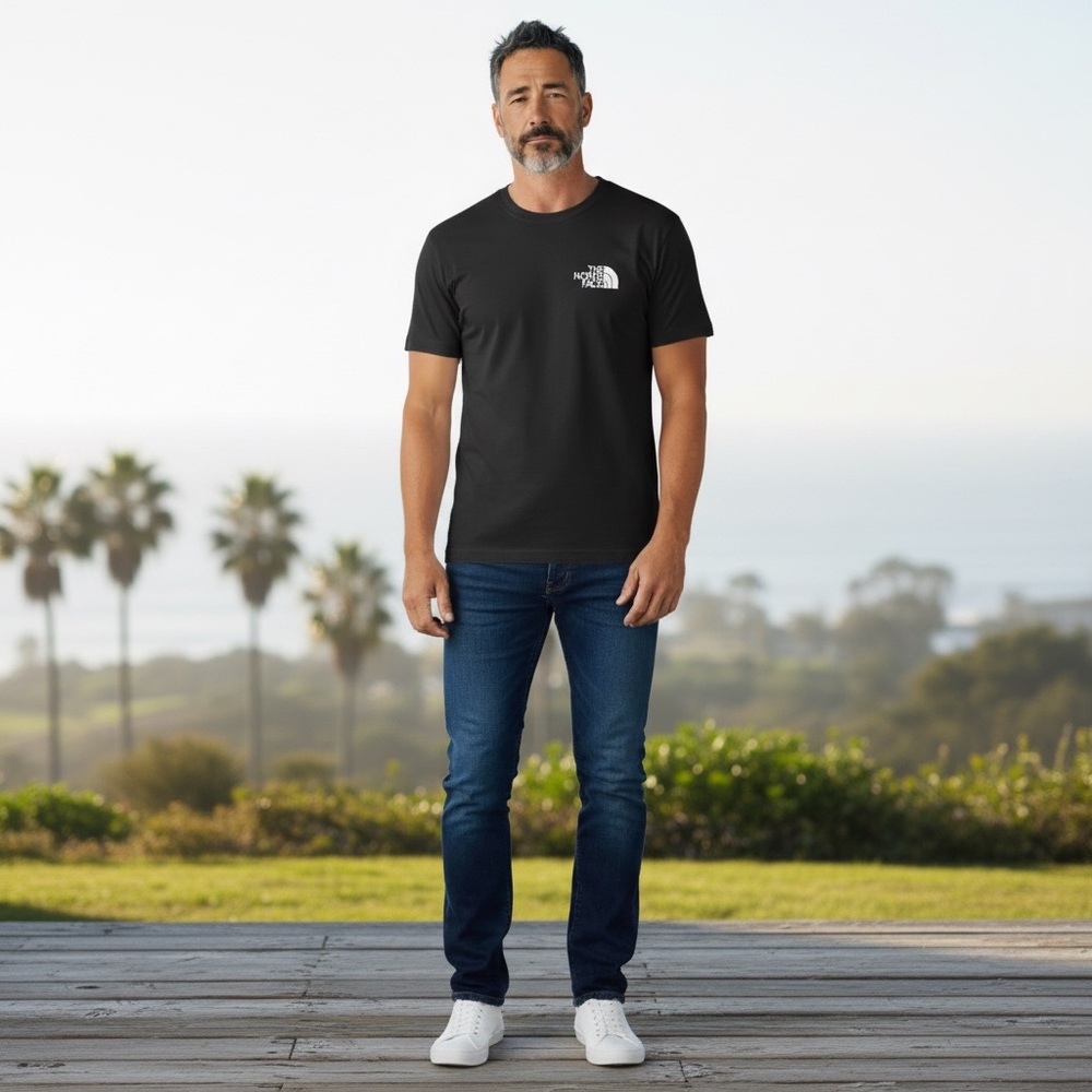 The North Face Black Cotton T-Shirt Men’s XXL - Picture 7 of 14